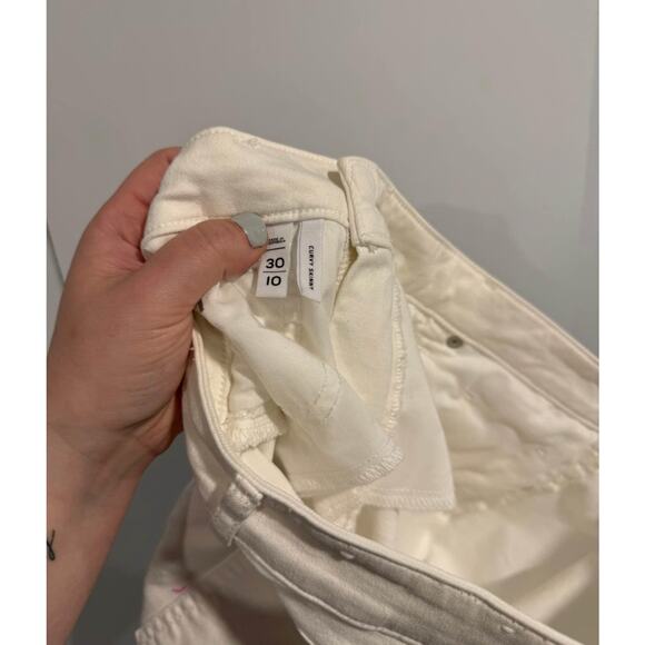 Loft White Curvy Skinny Jeans Size 10 - Picture 3 of 3